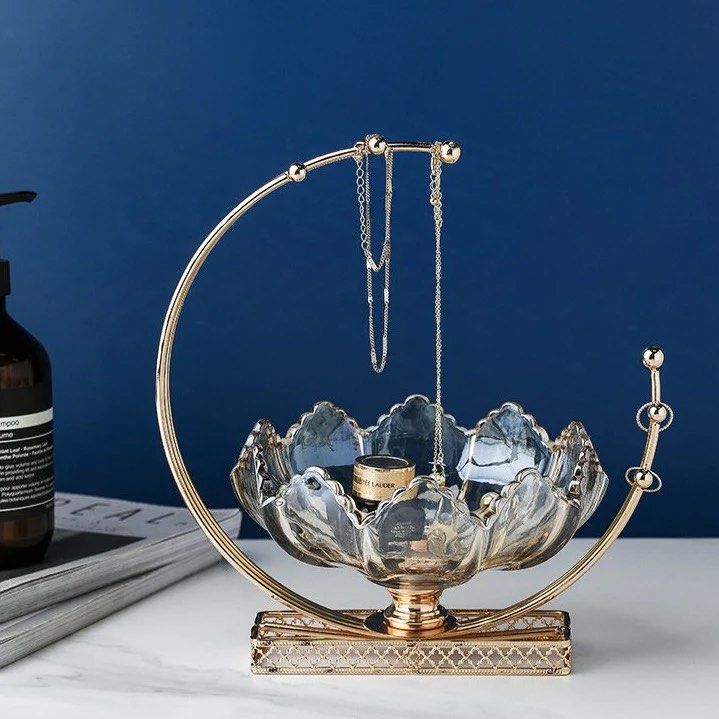 BRAVEN Boutique Glass Decorative Bowl