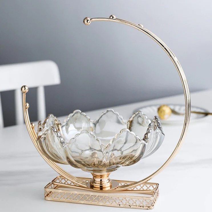 BRAVEN Boutique Glass Decorative Bowl