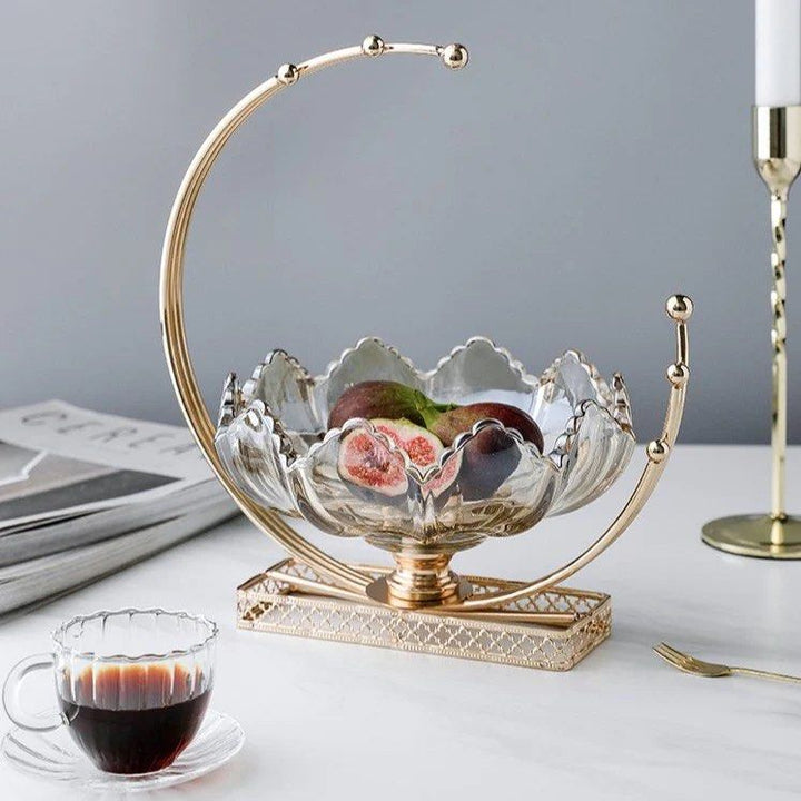 BRAVEN Boutique Glass Decorative Bowl