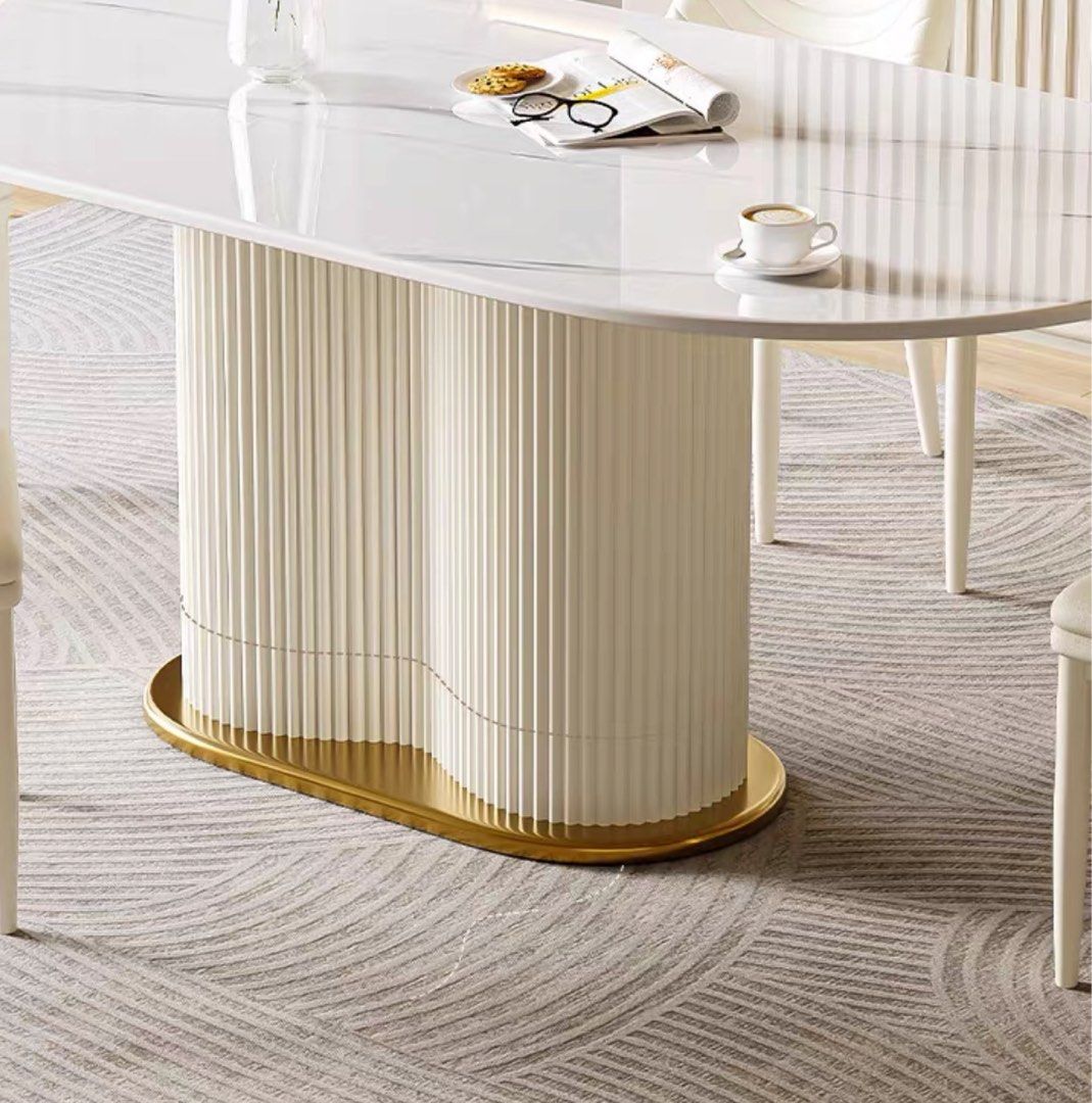 GIANNA Modern Sintered Stone Dining Table