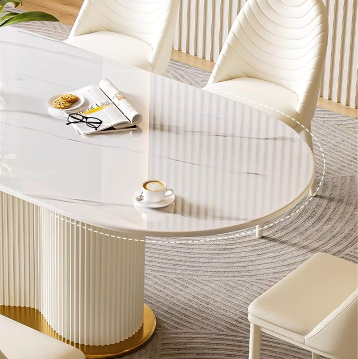 GIANNA Modern Sintered Stone Dining Table