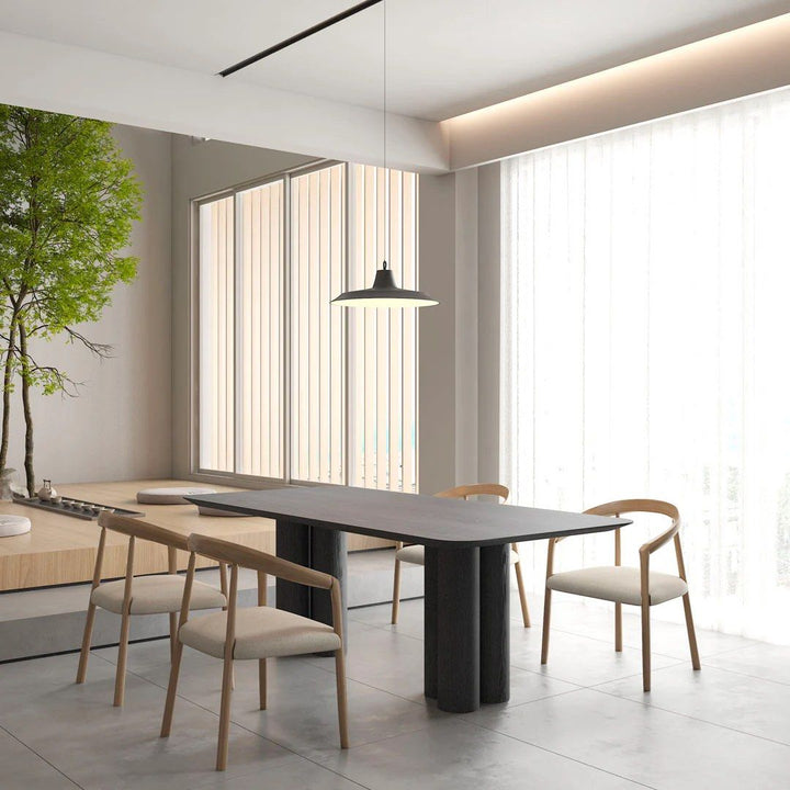 ROFI Modern Solid Wood Dining Table