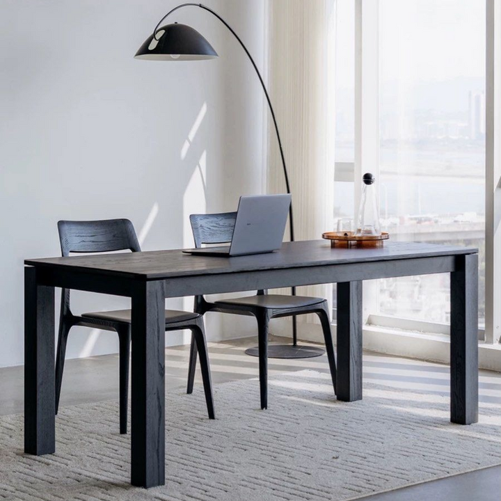 CANCIO Modern Solid Wood Dining Table