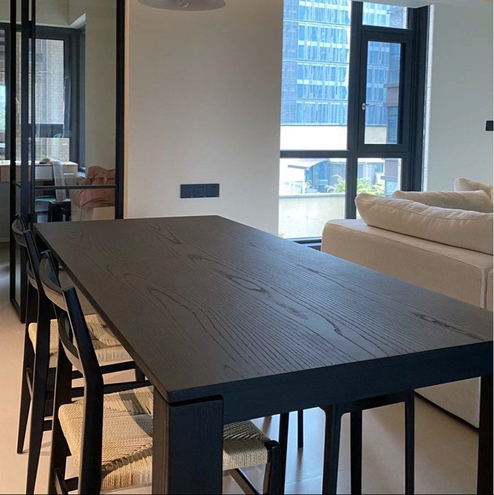 CANCIO Modern Solid Wood Dining Table