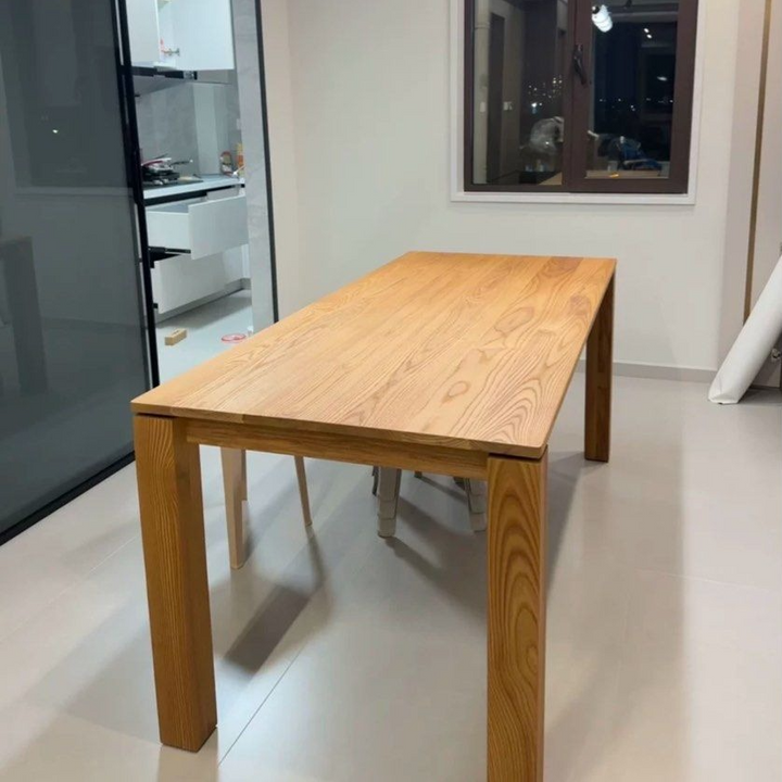 CANCIO Modern Solid Wood Dining Table