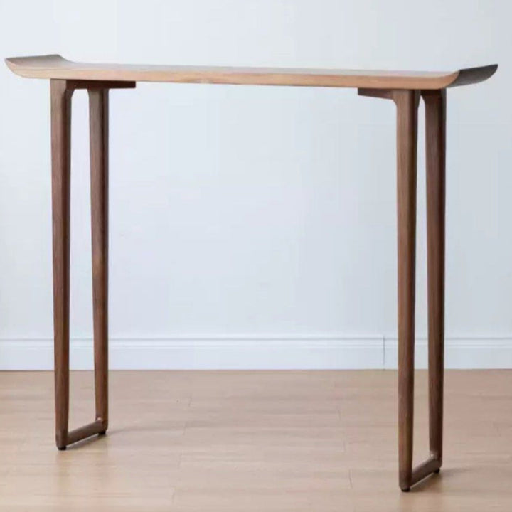 EVANDER Rustic Solid Wood Console Table