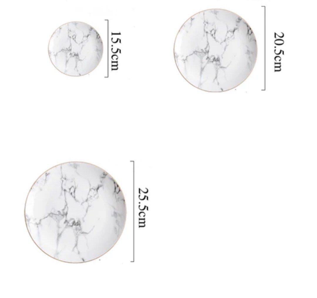 CALLISTO Dinner Plate 3 Piece Set