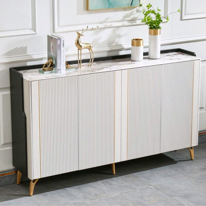 CALO Modern Sintered Stone Shoe Cabinet