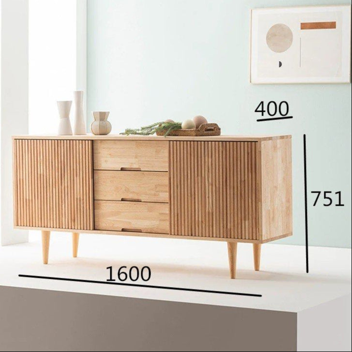 BOZEN Rustic Solid Wood Sideboard