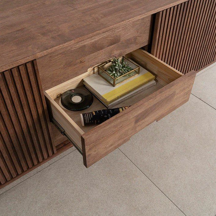 BOZEN Rustic Solid Wood Sideboard