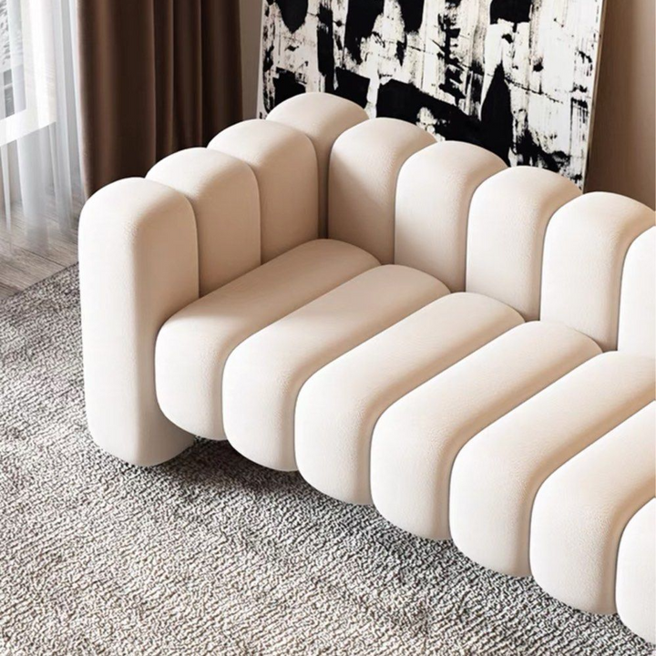 LIBERTY Modern Velvet Ottoman