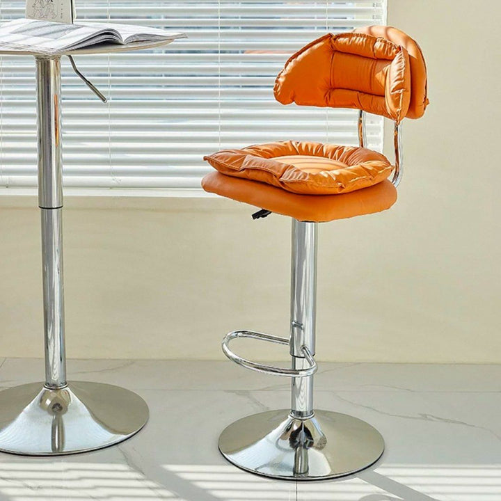 AFELIO Modern Leather Bar Stool