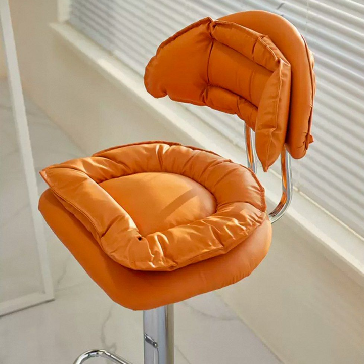 AFELIO Modern Leather Bar Stool