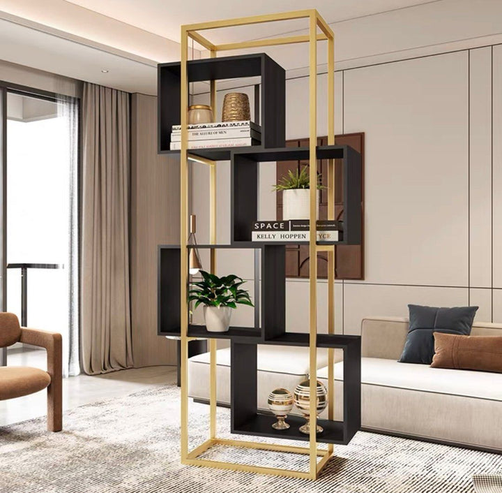 TIKELN Luxurious Iron Display Shelf
