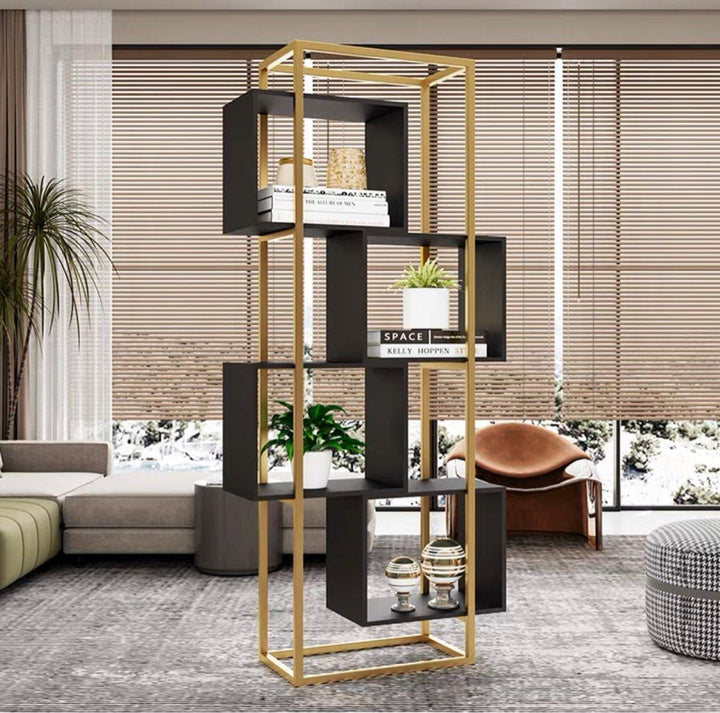 TIKELN Luxurious Iron Display Shelf