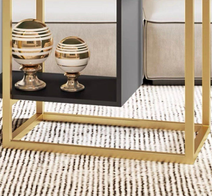 TIKELN Luxurious Iron Display Shelf
