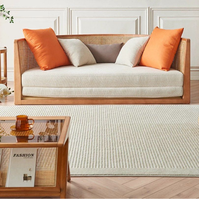 MIKASA Japandi Rattan Sofa Bed