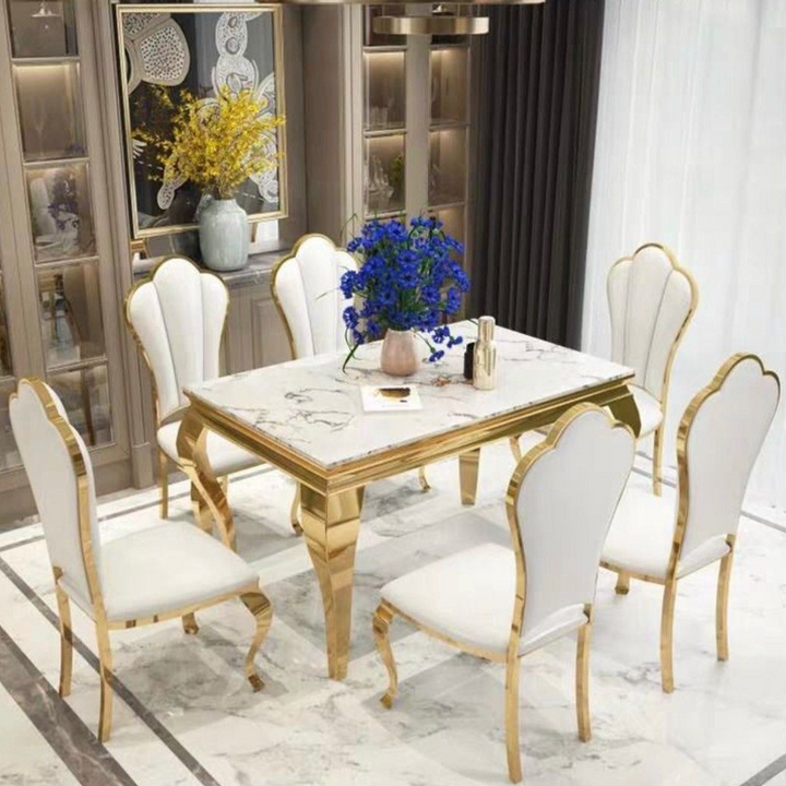 SCOTT Victorian Marble Dining Table