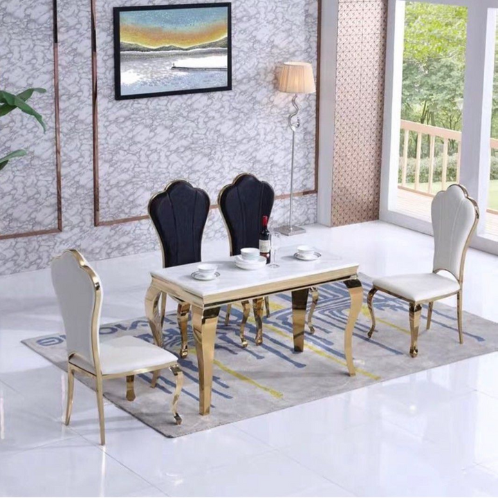 SCOTT Victorian Marble Dining Table