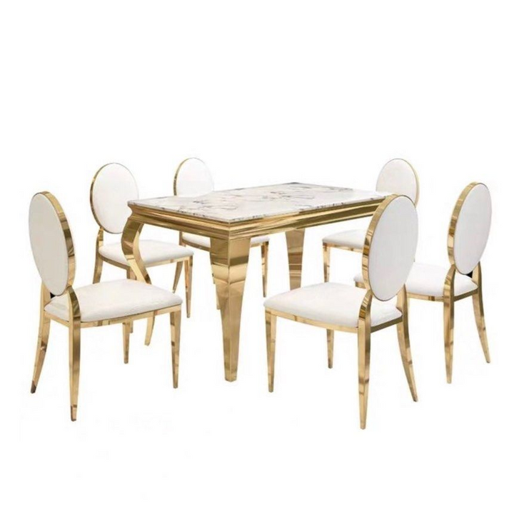 SCOTT Victorian Marble Dining Table