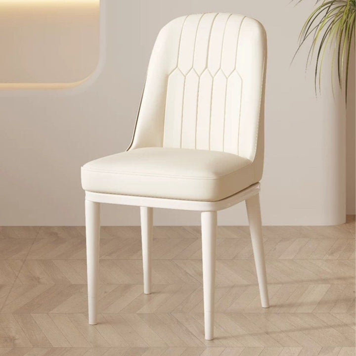 MODOK Modern Leather Dining Chair - Radical Homes Singapore