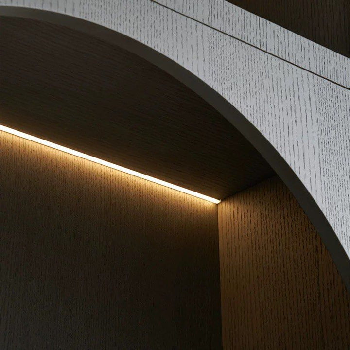 CASIENE Modern LED Wall Shelf