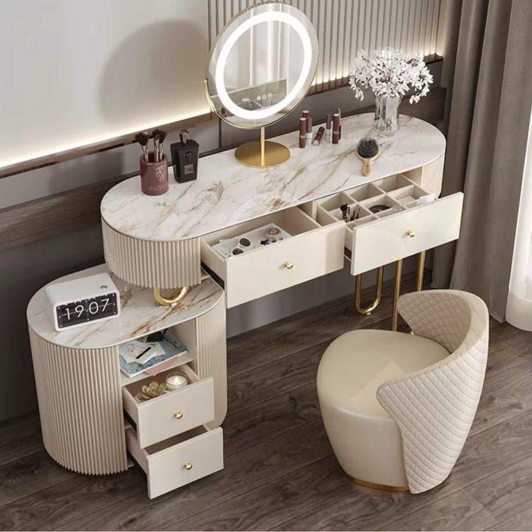 CASSO Modern Vanity Table Set