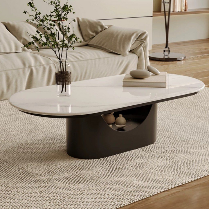 VANZANT Modern Sintered Stone Coffee Table