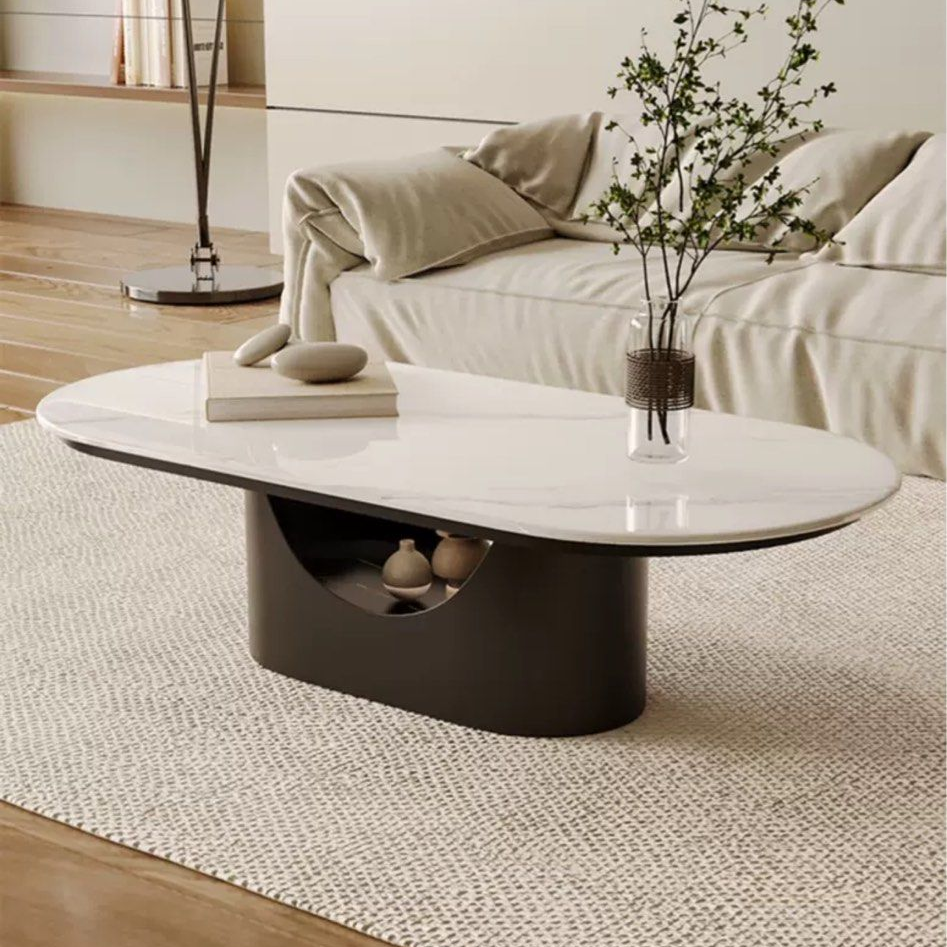 VANZANT Modern Sintered Stone Coffee Table