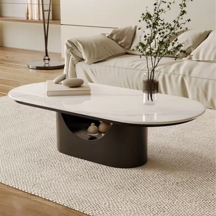 VANZANT Modern Sintered Stone Coffee Table