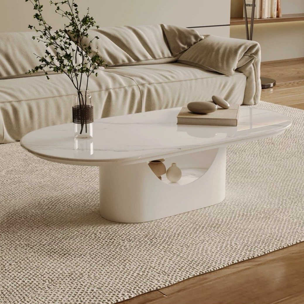VANZANT Modern Sintered Stone Coffee Table