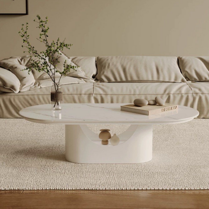 VANZANT Modern Sintered Stone Coffee Table