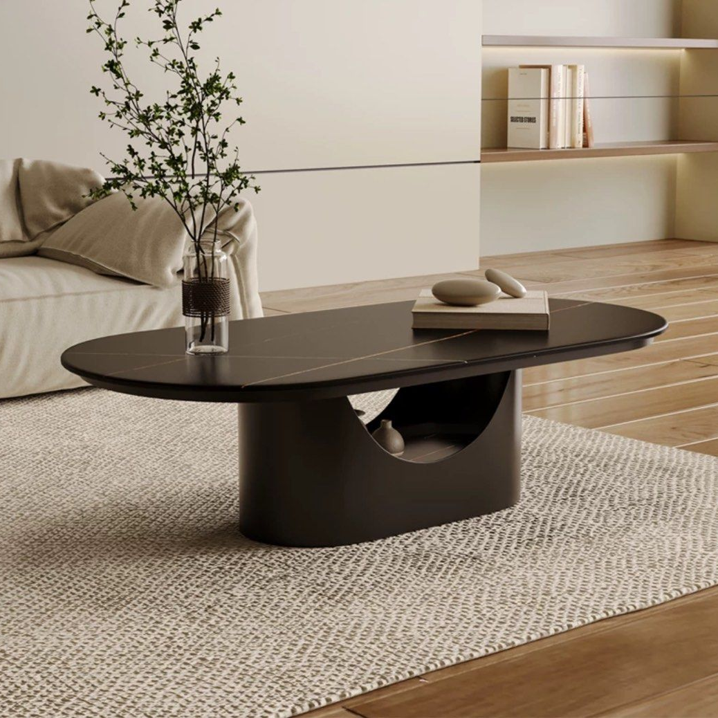 VANZANT Modern Sintered Stone Coffee Table