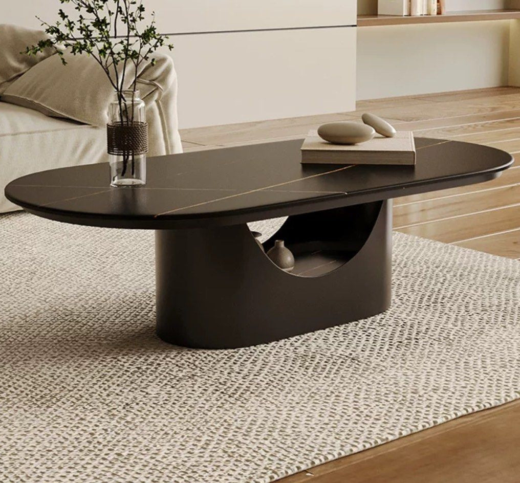 VANZANT Modern Sintered Stone Coffee Table