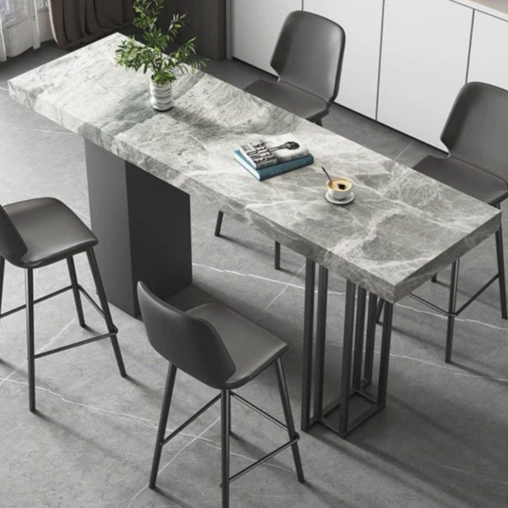 LUXGEN Modern Marble Bar Table