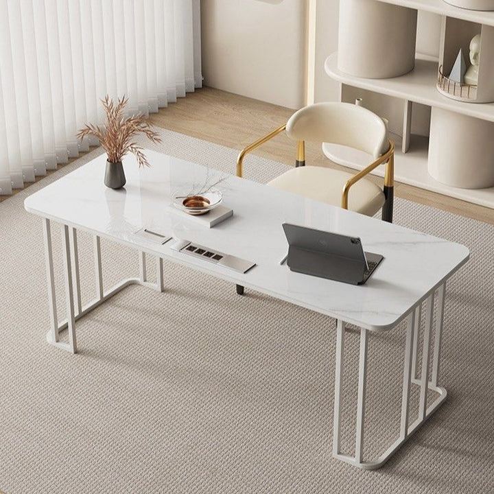 DRAKE Modern Sintered Stone Study Table – Radical Homes