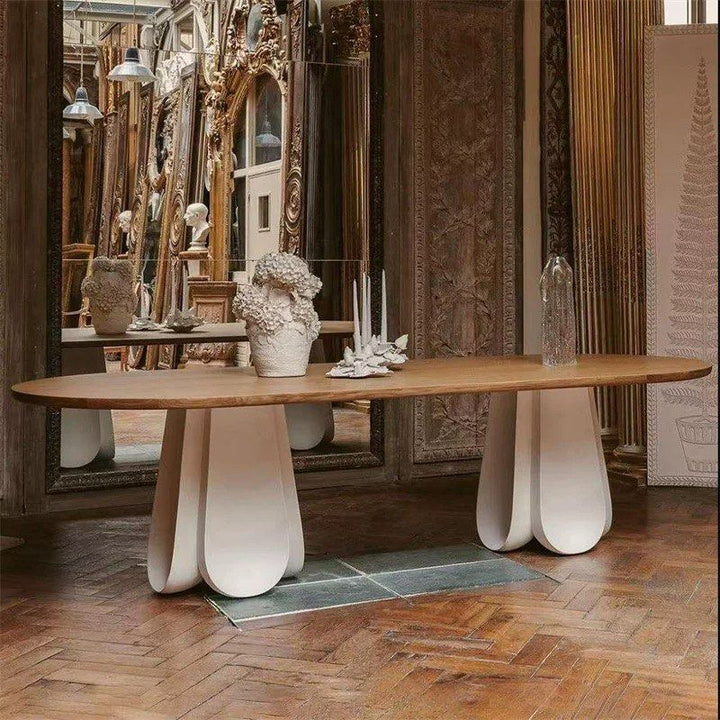 CESTER Modern Solid Wood Dining Table