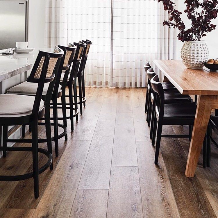 JAYTEN Rustic Solid Wood Bar Stool / Dining Chair