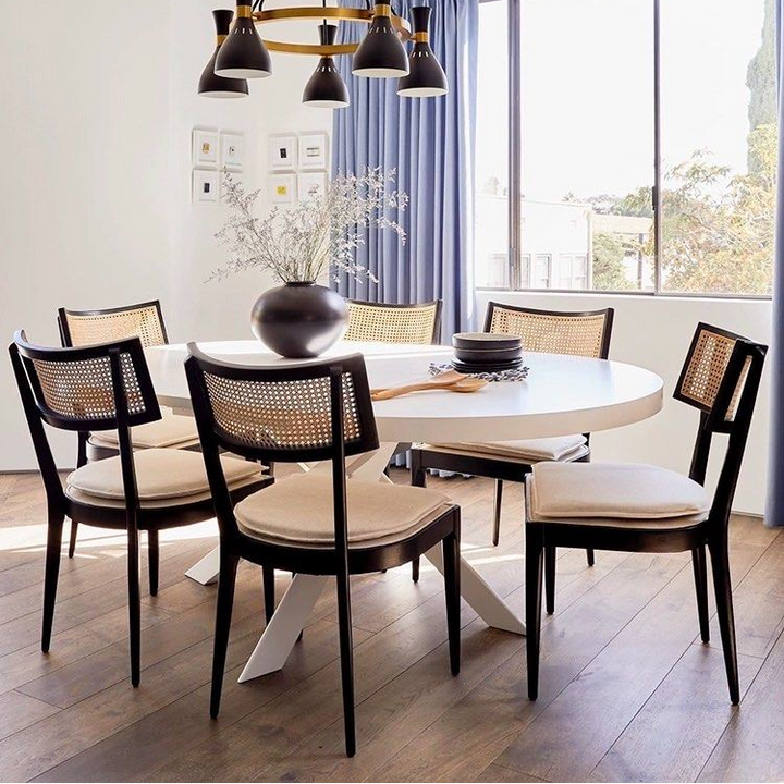 JAYTEN Rustic Solid Wood Bar Stool / Dining Chair