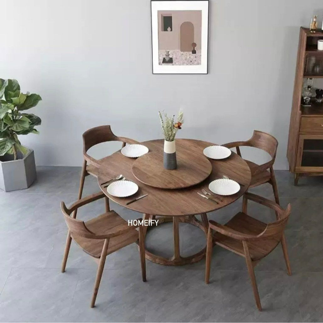 SCHOFIELD Modern Pine Dining Table and Chair Set – Radical Homes