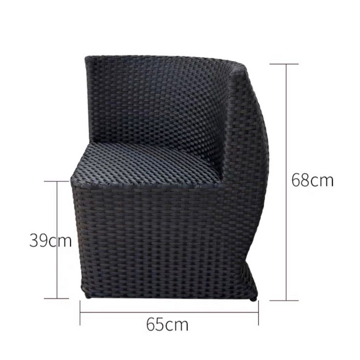 YENDE Compact Outdoor Table And Chairs