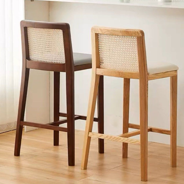 CAPRI Modern Rattan Bar Stool