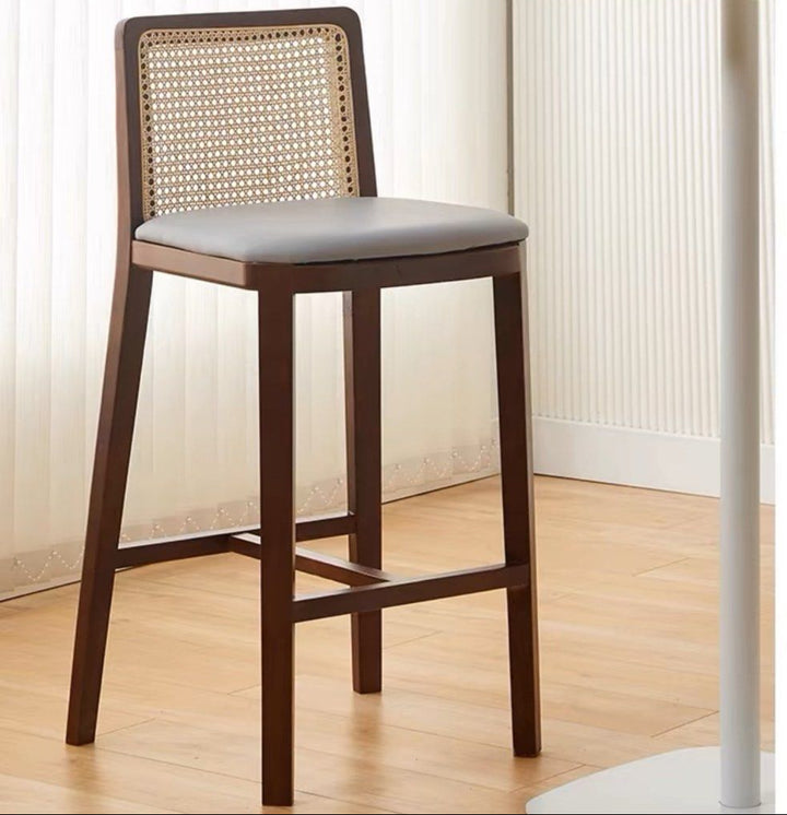 CAPRI Modern Rattan Bar Stool