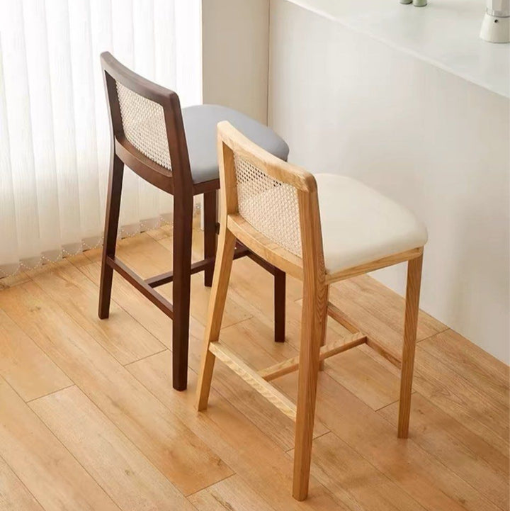 CAPRI Modern Rattan Bar Stool