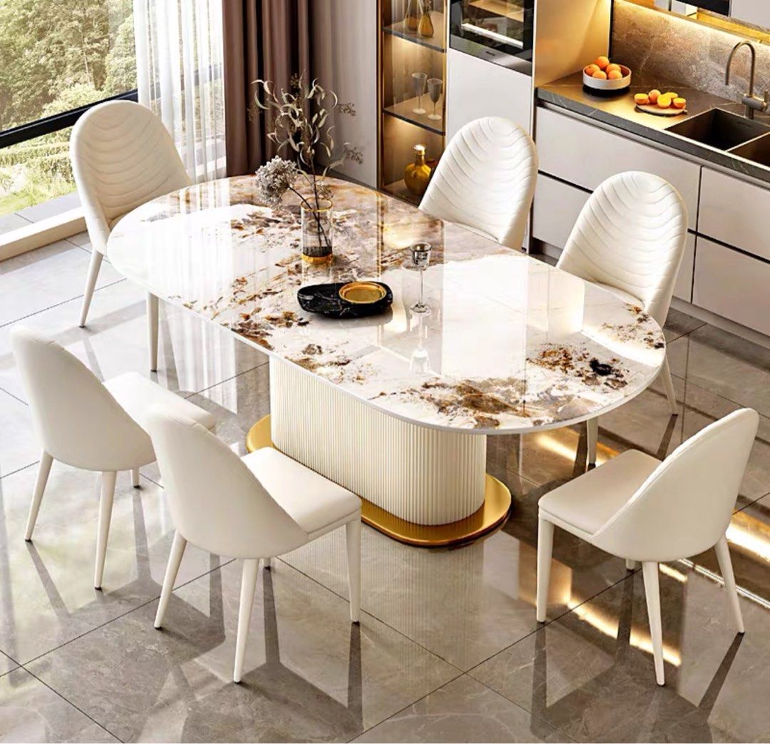 KALISTA Modern Dining Table and Chair Set