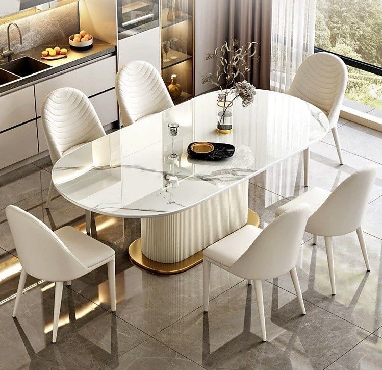 KALISTA Modern Dining Table and Chair Set