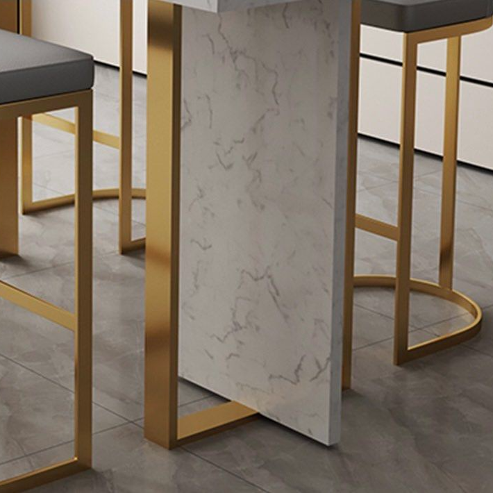 AJEYA Modern Sintered Stone Bar Table