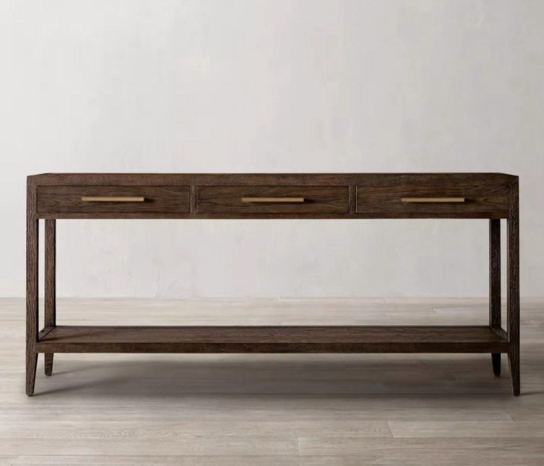 GAIA Vintage Solid Wood Console Table