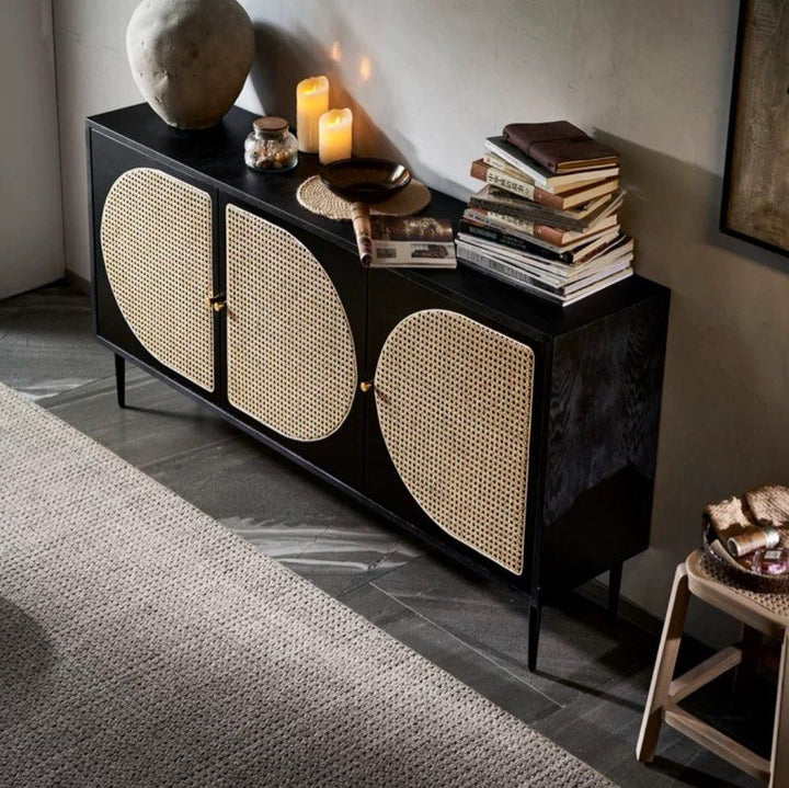 AUZO Modern Solid Wood Sideboard