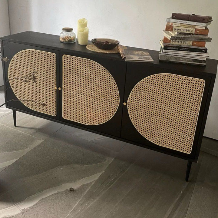 AUZO Modern Solid Wood Sideboard